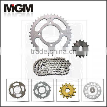 motorcycle sprocket chain set,titanium motorcycle sprockets