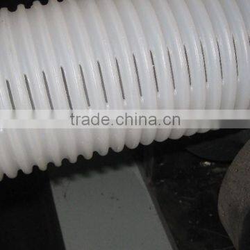 PP PE Tube Plastic Corrugated Pipe Perforating Machine photo-4