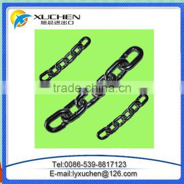linyi factory Ordinary mild steel link chain short link chain