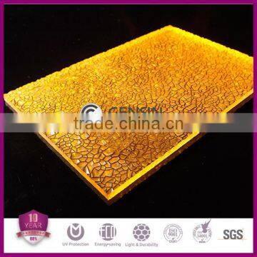 Colored Embossed Polycarbonate Sheet / PC Panel photo-3