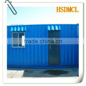 Steel structure prefabricated shipping container house made in China for sale