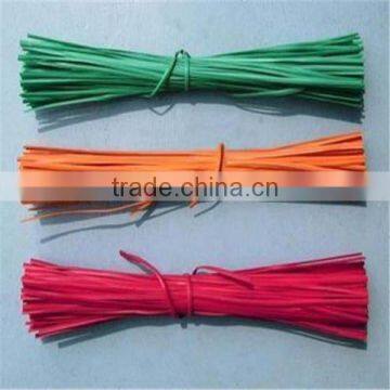 Various Colors of green pvc coated gi wire 6mm