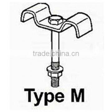 M-type grating clips