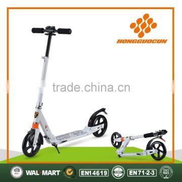 Alumilum no electric big wheel kick scooter for adults