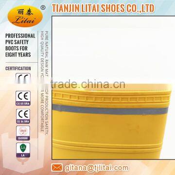 Reflective Stip Safety Boots,pvc Shoes for Oil Field,fire Control Area,colliery Industry photo-5