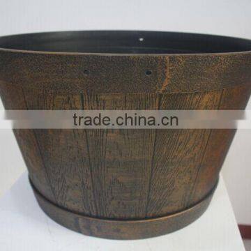 15" Wholesale Bulk Wooden Flower Pots photo-2