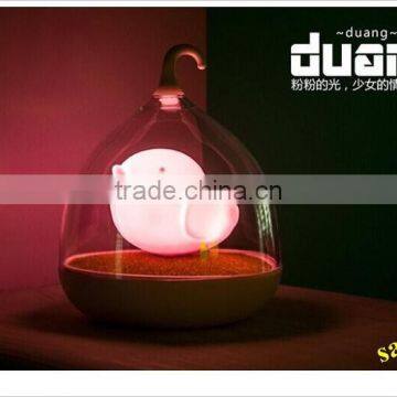 2015 Novel Led Table Lamp, Bird Cage LED Lamp With Two USB Charging Line,Touch Sensitive Led Table Lamp photo-5