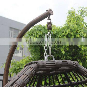 2016 Гарден-фурнитура. Висячая кресло из плетеной соломы в форме клетки для птиц photo-4