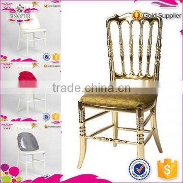 Brand new Qingdao Sinofur wholesale wooden larger napoleon chair