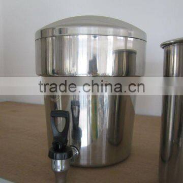 Deluxe steel coffee dispenser