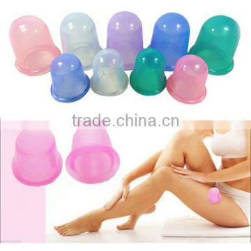 Factory Price Body Cellulite Vacuum Suction Silicone Massage Cup