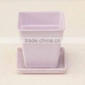 Square Factory Price Plastic Flower Pot Decorative Garden Plastic Flower Pot