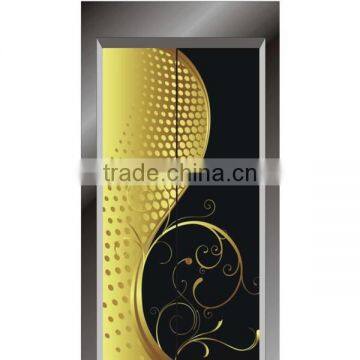 304 Luxury Etched Pattern Stainless Steel Elevator Door Decoration photo-4