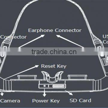 80-inch Private Mobile Theatre Video Camera Glasses High-definition Big Screen Android Wifi Smart 3D vr Glasses photo-5