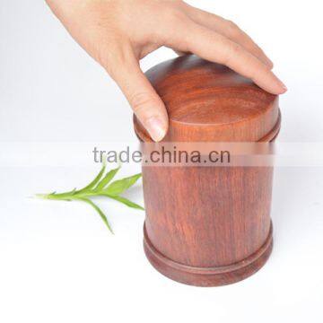 Custom Hand Carved Polished Rosewood Tea Cans,hand Operated Wood Cans photo-3