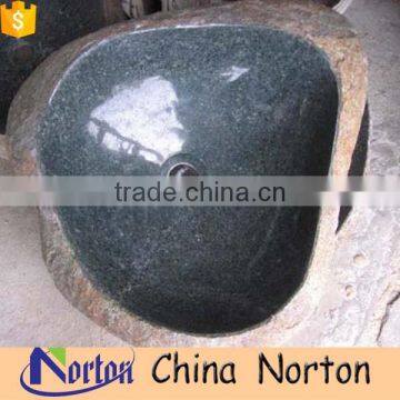 Outdoor stone marble handmade honed sink for sale NTS-BA015Y