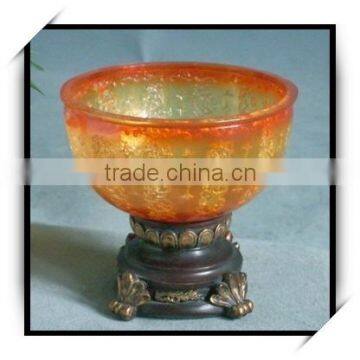 2015 Exquisite Design Home Round Fiberglass Decorative Fruit Bowl