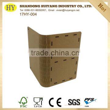 Unfinished Handmade Factory Book Shaped Wooden Packaging Box photo-2