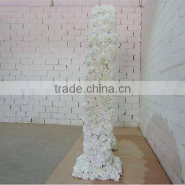 White Artificial Flower Wall/fabric Flower Wall/fake Flower Wall photo-2