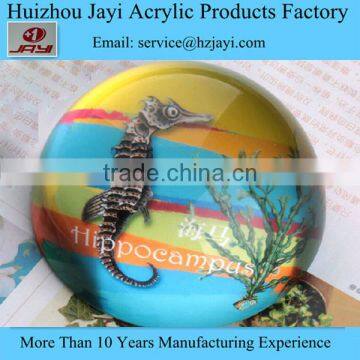 China Manufacturer Wholesale Cheap Glass Transparent Acrylic Paperweight, Make Acrylic Paperweights photo-5