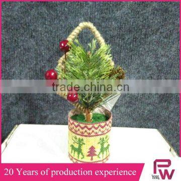 Factory high quality wholesale decorated live christmas trees for New Year decoration