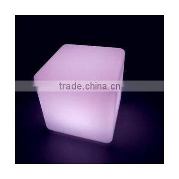 PE Material 16 Color Changes Glowing Led Cube Chair /rechargeable Light up Ledcube Stool photo-5