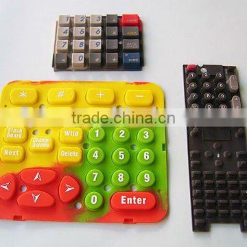 silicone rubber keypad for remote control