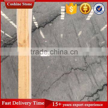 Nature Beautiful Grey and White Vein Marble, Bruce Grey Marble photo-5