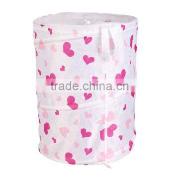 Foldable Laundry Hamper Basket With Mesh Lid photo-2