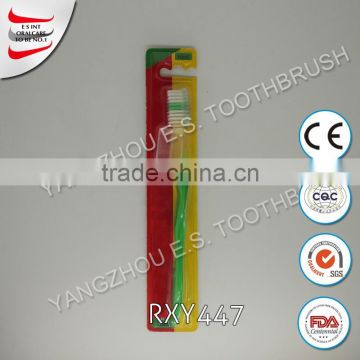 travel toothbrush brush dental with protective cap