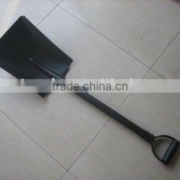 5006035A high quality powder coating all linked steel handle shovel steel shaft shovel