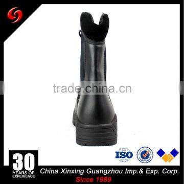 Wholesale High Quality Genuine Leather and Fabric Rubber Sole Military Boots photo-3