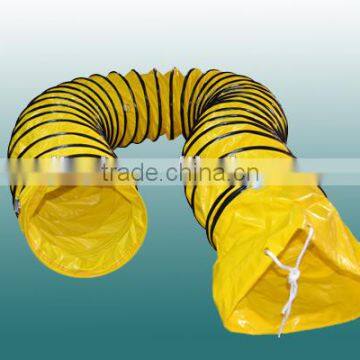 Mine tunnel ventilation flexible ducts PVC hose