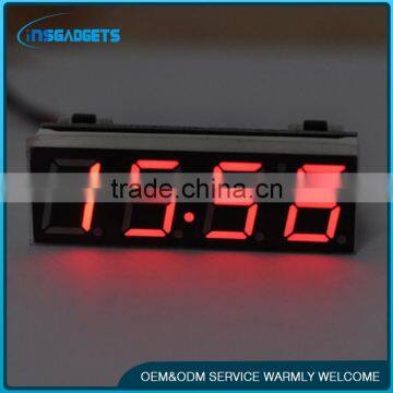 12V 24V Digital Car Thermometer With Clock photo-3