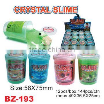Sell New Design Glow in Dark Animals Crystal Slime Toys