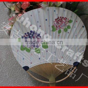New Arriving Advertising Paper Round Fan photo-3