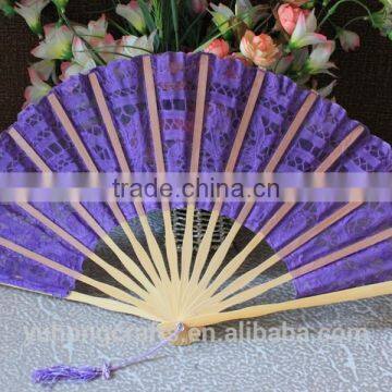 Handmade Lace Wedding Fan for Bridal photo-2