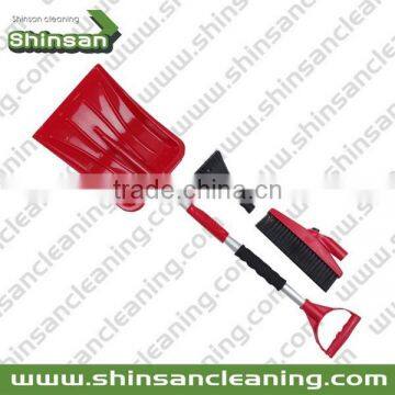 2015 Snow shovel with brush/telescopic snow shovel/wholesale snow shovels