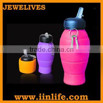 WORLDCUP promotional drinking inflatable silicone outdoor sports bottles