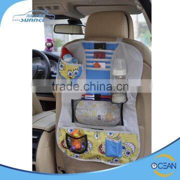 Sponge Bob Car Seat Back Organizer , Car Organizer Bag