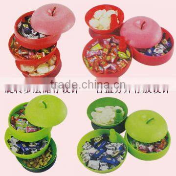 5 Layer Plastic Fruit Shape Candy Gift Box photo-6