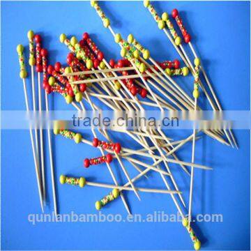 Bamboo Sticks With Bead Fruit Sticks photo-4