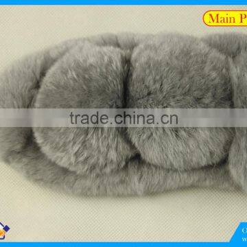 High Quality Knitted Rex-Rabbit Scarf photo-5