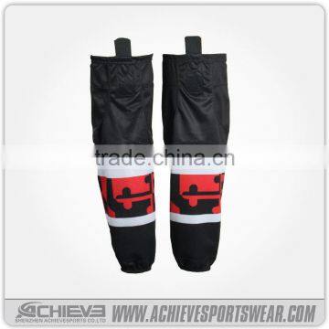 wholesale design professional cheap unique novelty field hockey socks knitted unique 100% polyester