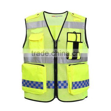 Traffic safety clothing officer outfit police uniforms reflective safety jacket