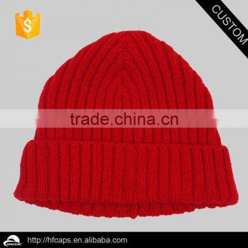 Custom Fashion 100% Acrylic Red Skullies