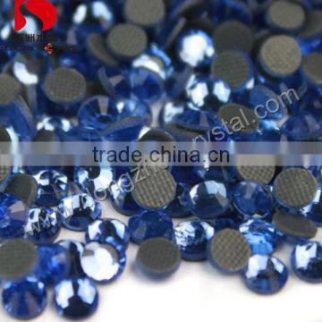 Wholesale SS34 high quality glass hotfix dmc rhinestone for jeans decoration