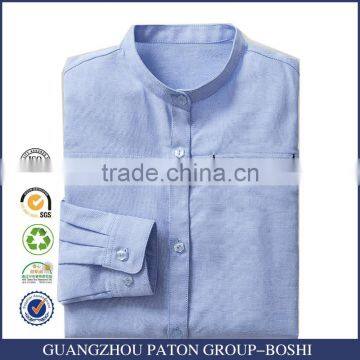 Wholesale OEM Girls Long Sleeve School Shirt Latest Design