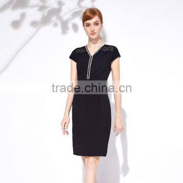 Maxnegio Women Fashion Clothing Latest Fashion Turkey Women Office Dresses photo-3