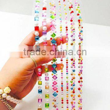 High Quality DIY Rhinestone Sticker Adhesive Sheet Wholesale photo-2